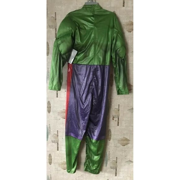 New Disney Store Marvel Incredible Halloween Costume W/Mask & Sounds Sz 13 - Picture 8 of 12